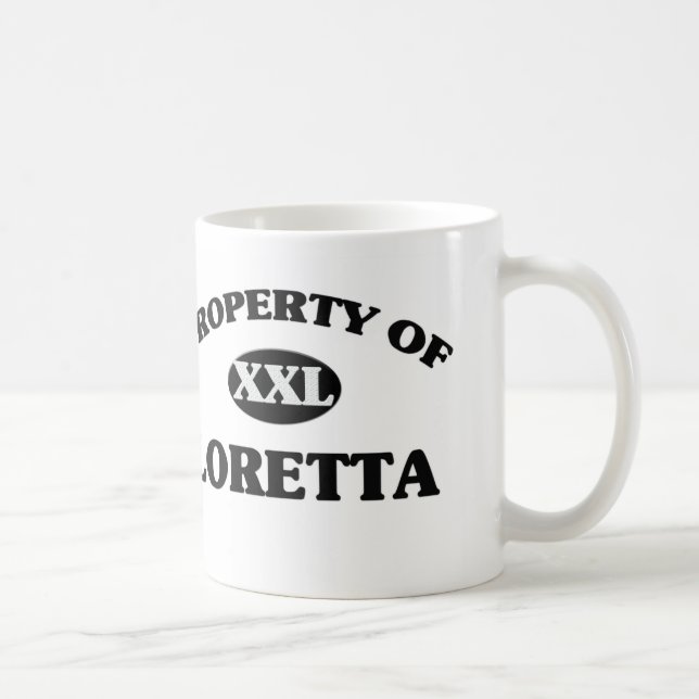 Property of LORETTA Coffee Mug (Right)