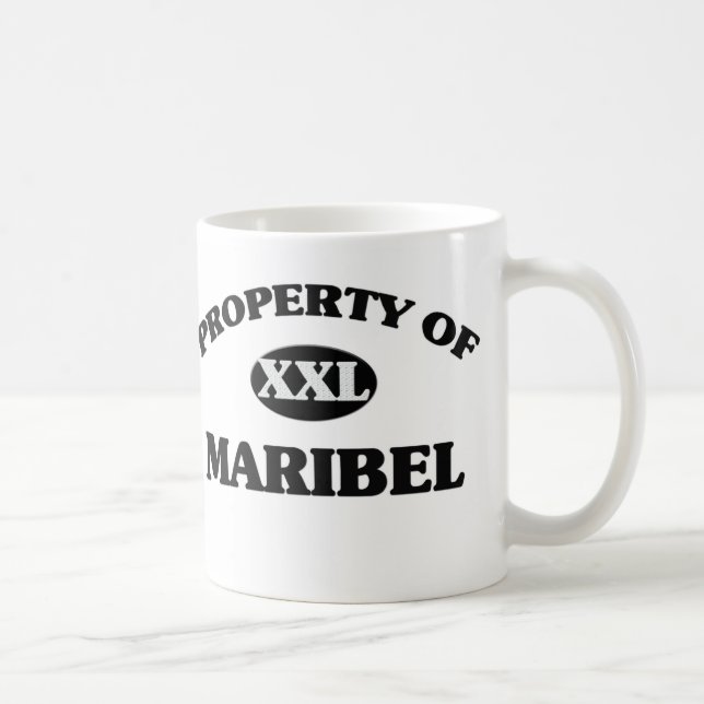 Property of MARIBEL Coffee Mug (Right)