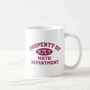 Property Of Math Department Coffee Mug