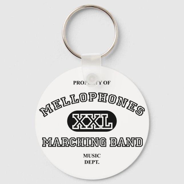 Property of Mellophones Key Ring (Front)