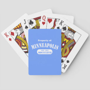 Property of Minneapolis Playing Cards