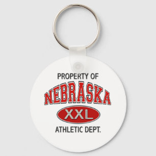 PROPERTY OF NEBRASKA KEY RING