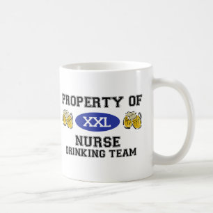 Property of Nurse Drinking Team Coffee Mug