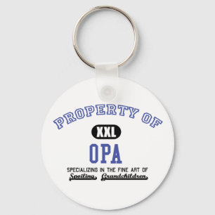 Property of Opa Key Ring
