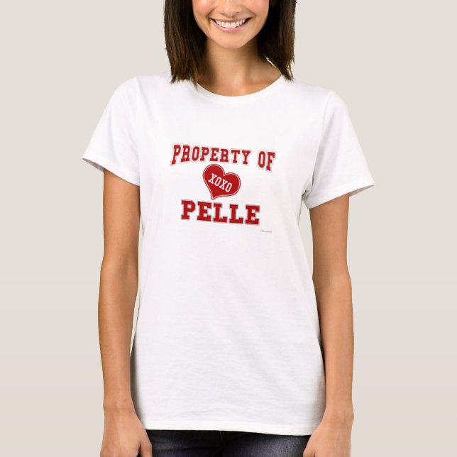 Property of Pelle (Red) T-Shirt (Front)