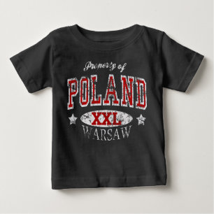Property of Poland Warsaw Baby T-Shirt