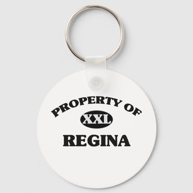 Property of REGINA Key Ring (Front)