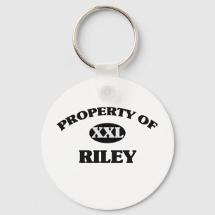 Property of RILEY Key Ring