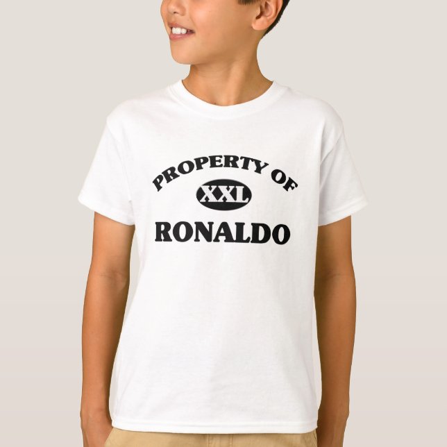 Property of RONALDO T-Shirt (Front)