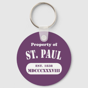 Property of St. Paul Key Ring