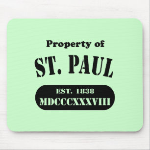 Property of St. Paul Mouse Pad