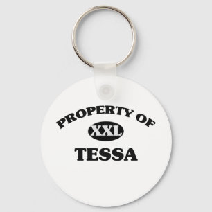 Property of TESSA Key Ring