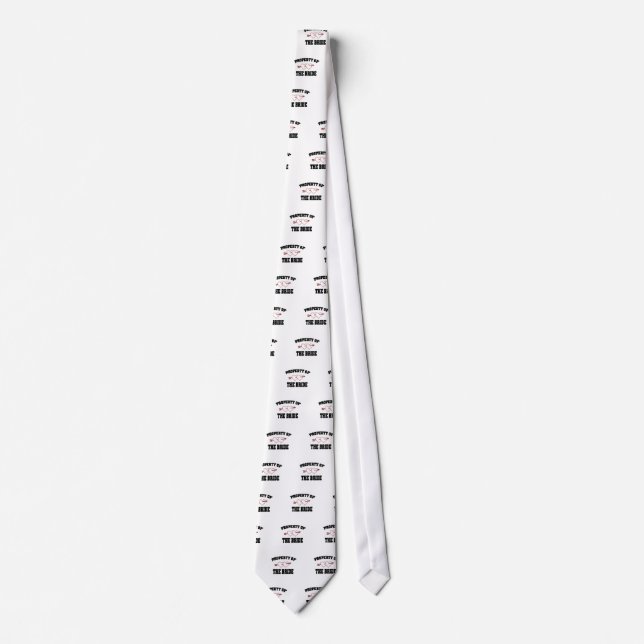 Property of the Bride Tie (Front)
