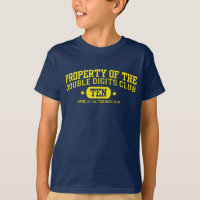 Property of the Double Digits Club 10th Birthday