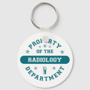 Property of the Radiology Department Key Ring