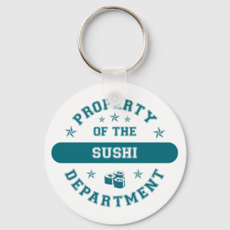 Property of the Sushi Department Key Ring
