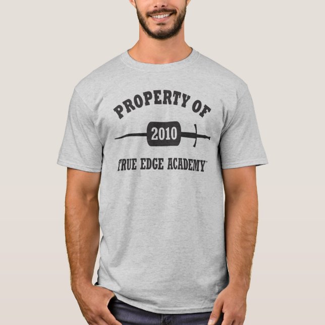 Property of True Edge Academy T-Shirt (Front)