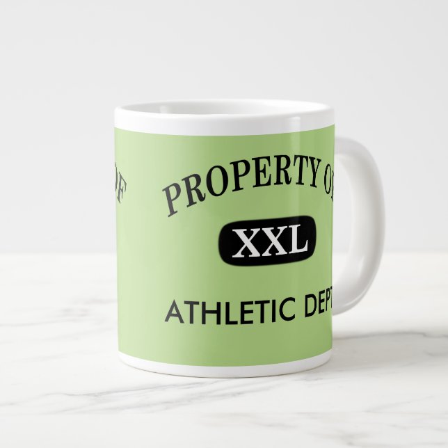 Property of XXL Your Name Large Coffee Mug (Front Right)