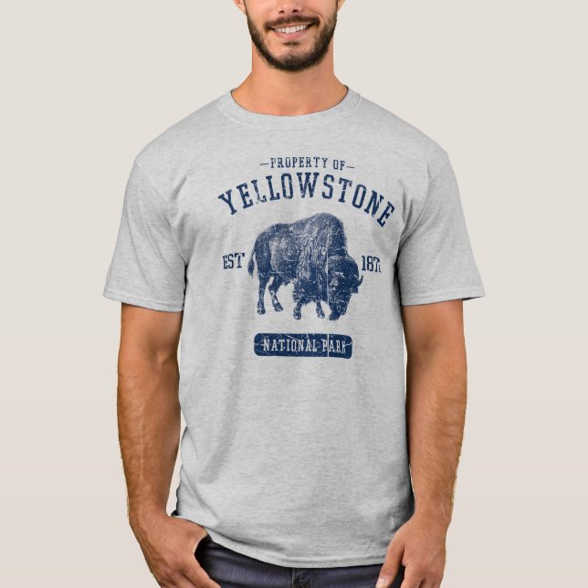 Property of Yellowstone National Park T-Shirt (Front)
