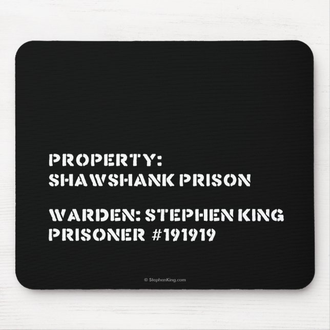 Property: Shawshank Prison Mouse Pad (Front)