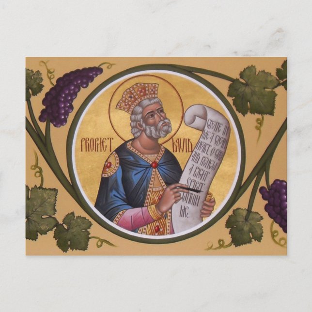 Prophet David Prayer Card (Front)