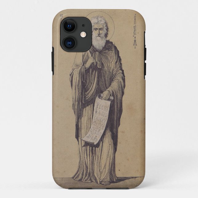 Prophet Elijah Father of Carmelites Case-Mate iPhone Case (Back)