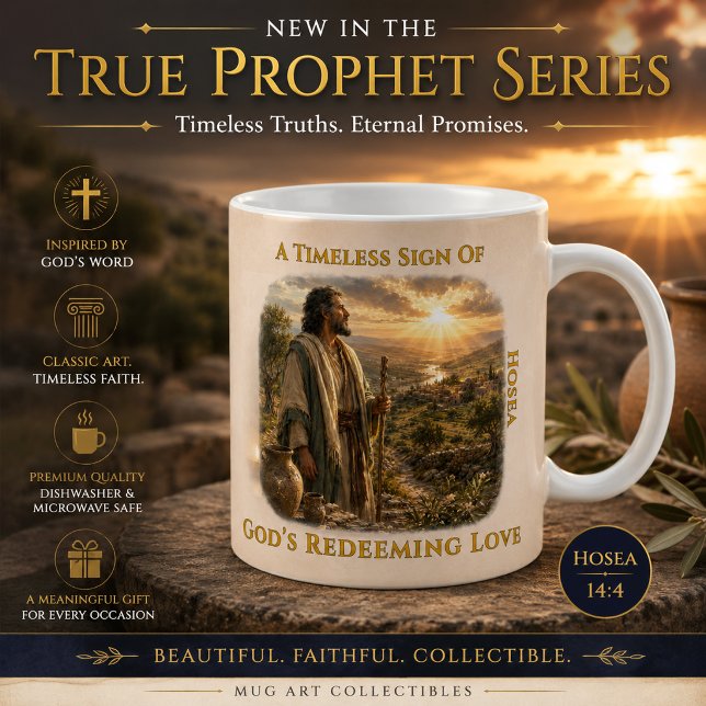 Prophet Hosea Coffee – Biblical Scripture Art Mug (Creator Uploaded)
