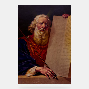 Prophet Moses on Mount Sinai – High-Fidelity Epic  Acrylic Sign