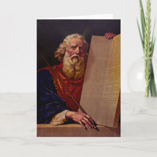 Prophet Moses on Mount Sinai – High-Fidelity Epic  Card