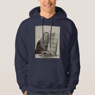 Prophet Moses with the Tablets of the Law Hoodie