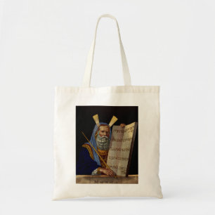 Prophet Moses with the Tablets of the Law  Tote Bag