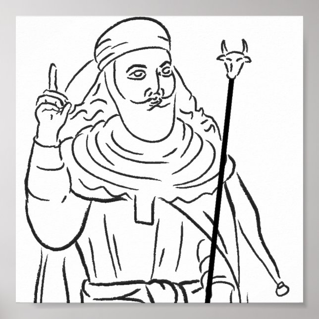 Prophet Zarathustra Poster (Front)