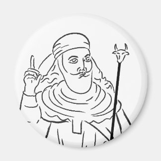 Prophet Zoroaster Magnet