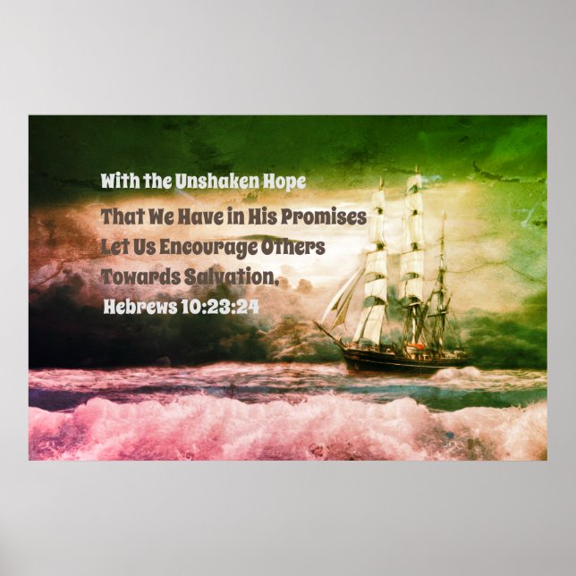 Prophetic Posters for Anointing at Ministry (Front)