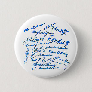 Prophets Autographs 6 Cm Round Badge