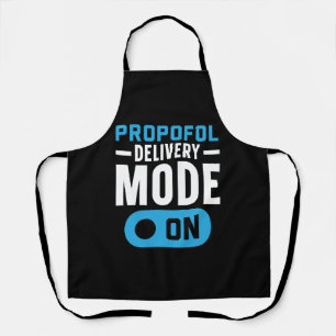Propofol Delivery Mode On Anaesthesia Anaesthetist Apron