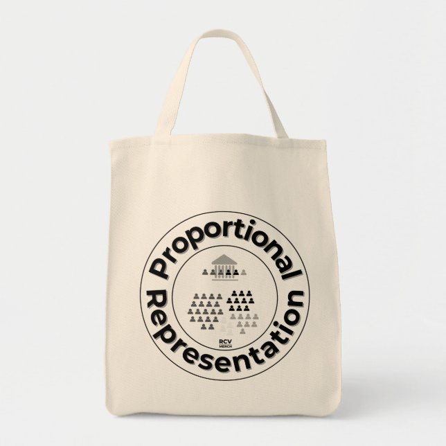 Proportional Representation Tote Bag (Front)