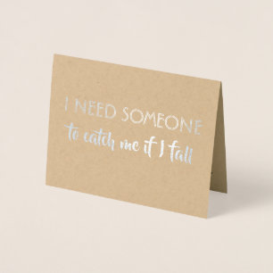 Proposal for Dad - Funny Invitation