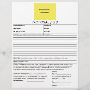 Proposal Form Deluxeforms Blank Template