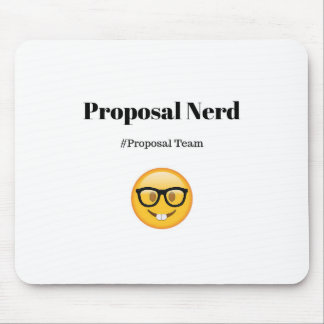Proposal Nerd Mouse Pad