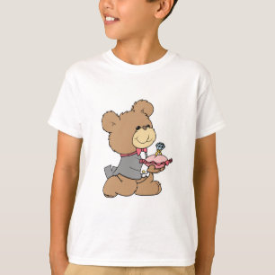 proposal or ring bearer teddy bear design T-Shirt