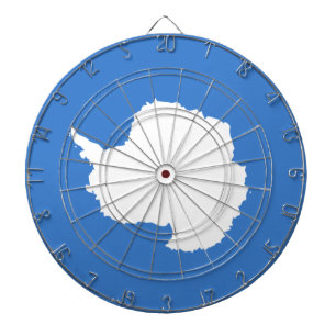 Proposed Flag of Antarctica (by Graham Bartram) Dartboard