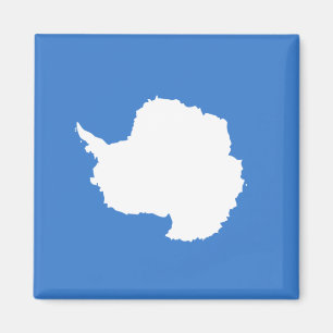 Proposed Flag of Antarctica (by Graham Bartram) Magnet