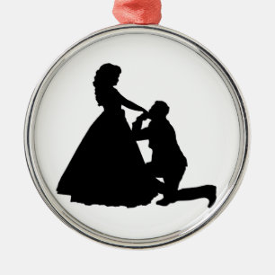 PROPOSING METAL TREE DECORATION