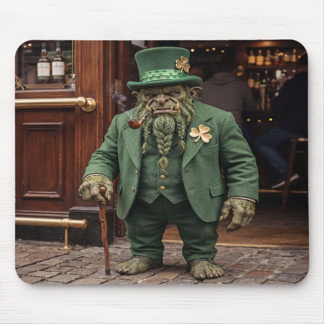 Proprietor Of The Blarney Stone Inn Mouse Pad (Front)