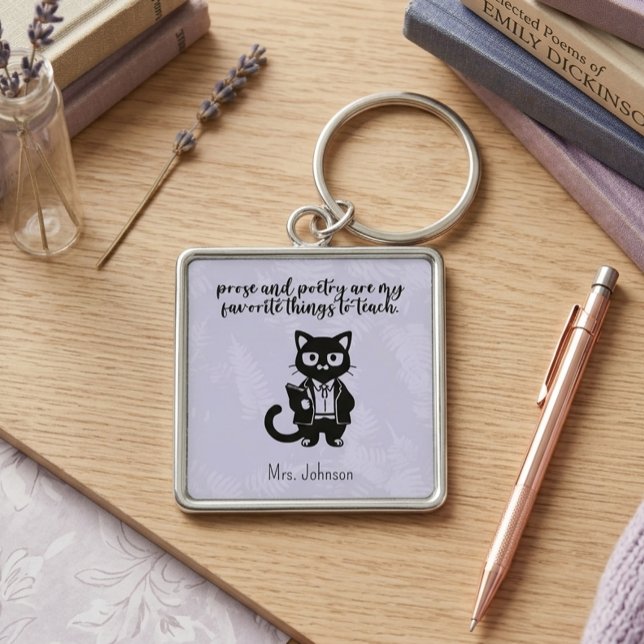 Prose And Poetry Favourite Things To Teach Design Key Ring (Creator Uploaded)