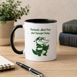 Prose & Poetry Passionate Literary Design Mug
