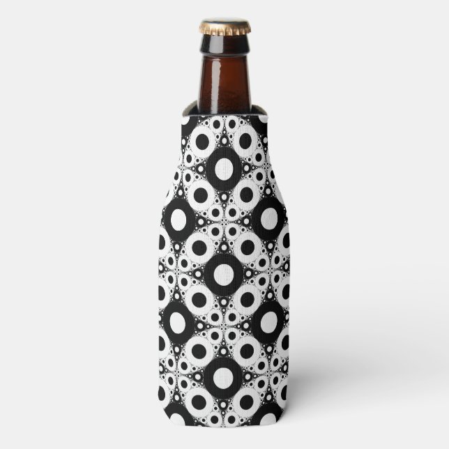 Prosecco - Black & White - Bottle Cooler (Bottle Front)