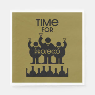 Prosecco Wine Drinkers Napkin
