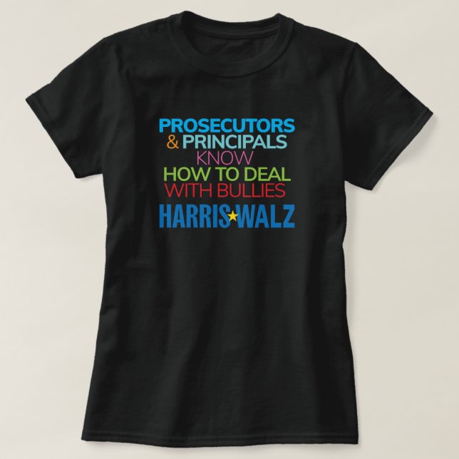 Prosecutors & Principals tshirt (Design Front)